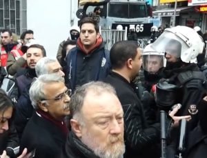 HDP’lilere uygulanan polis ablukasına siyasilerden tepki yağdı