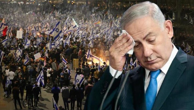 Halkın sokağa indiği İsrail’de Başbakan Netanyahu’dan geri adım! Tartışmalı yargı düzenlemesi askıya alınıyor