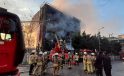 Akit Medya Grubu’nun da bulunduğu binadaki yangını söndürme çalışmaları 15. saatinde devam ediyor