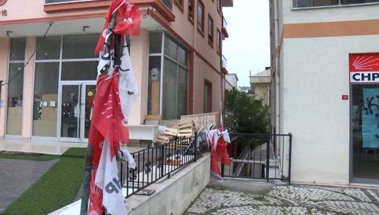 Ataşehir’deki CHP Seçim İrtibat Bürosu’na saldırıya ilişkin 6 şüpheli tutuklandı