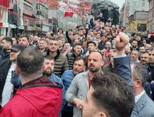 Maden işçisi sokağı indi: Toplu sözleşmeyi protesto ettiler